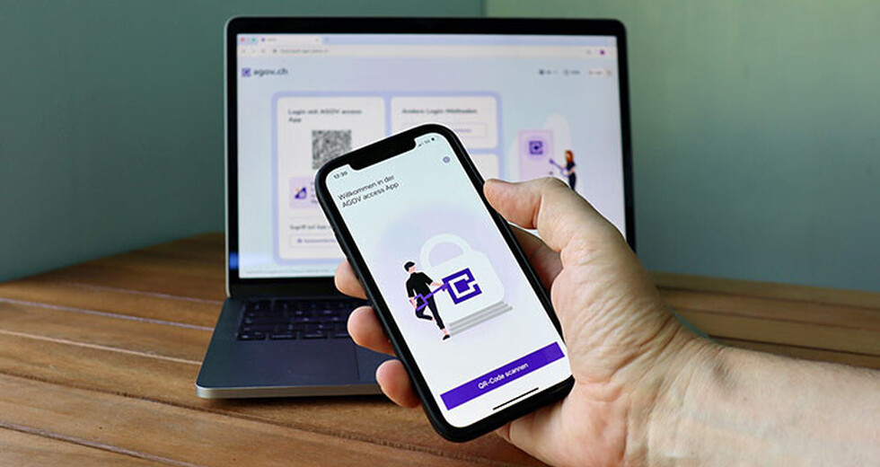 Neue Anmeldemöglichkeit mit der AGOV-App